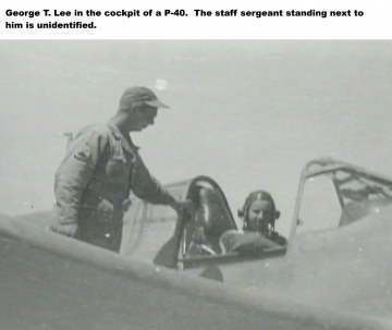 87th-FS-George-T.-Lee-in-cockpit-with-unidentified-staff-sergeant.-George-T.-Lee-collection-via-his-family-and-Jack-Tolman