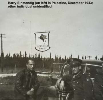 87th-FS-Harry-Einstandig-on-left-Palestine-Dec.-1943-other-unidentified.-Harry-Einstandig-collection-via-daughter-Bonnie-Hill