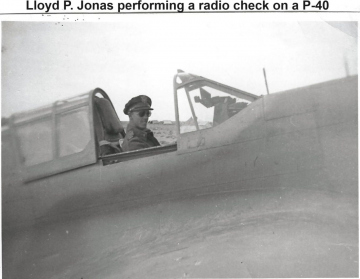 87th-FS-Lloyd-P.-Jonas-P-40-radio-check.-Lloyd-P.-Jonas-collection-via-his-family