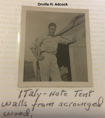 87th-FS-Orville-H.-Adcock-at-Italy.-Orville-Adcock-collection-via-Arthur-Adcock