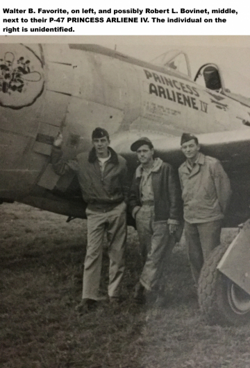 87th-FS-Walter-B.-Favorite-next-to-Princess-Arliene-IV-via-Todd-Favorite