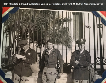 87th-FS-Edmund-Holston-James-Hundley-Frank-Huff-at-Alexandria.-Charles-Grogan-collection-via-Steve-Grogan