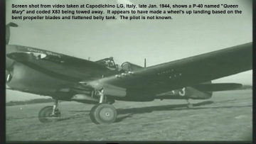 87th-FS-P-40-X83-named-Queen-Mary-at-Capodichino-Naples-Italy-in-January-1944.-Still-from-USAAF-film