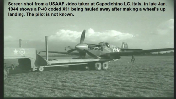 87th-FS-P-40-X91-damaged-at-Capodichino-Naples-Italy-January-1944.-Still-from-USAAF-film