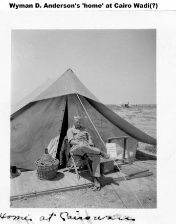 87th-FS-Wyman-D.-Anderson-by-tent.-Wyman-D.-Anderson-collection-via-his-family