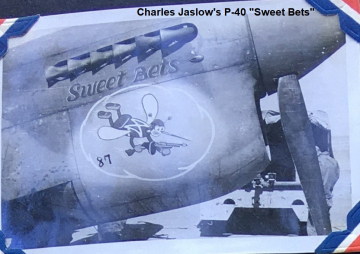 87th-FS-pilot-Charles-Jaslows-P-40-Sweet-Bets.-Charles-Grogan-collection-via-Steve-Grogan