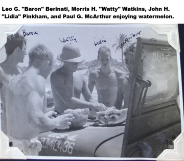 87th-FS-pilots-including-Leo-Baron-Berinati-Morris-Watty-Watkins-John-Lidia-Pinkham-and-Paul-McArthur.-Charles-Grogan-collection-via-Steve-Grogan