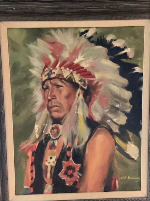 Painting-Indian-Chief