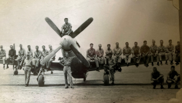 86th-FS-Horace-W.-Cumberland-China-1945-P-51-group-photo.-Horace-Cumberland-collection-via-Claudia-Beckley