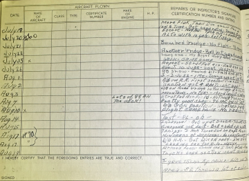 Page-07-87th-FS-John-Cochran-flight-logs.-John-C.-Cochran-collection-via-his-family