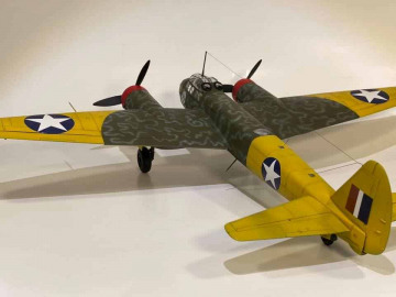 Captured Ju-88  Models built by Dale Hutchinson