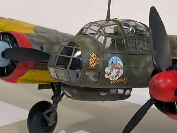 Captured Ju-88  Models built by Dale Hutchinson