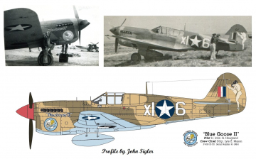 85th-FS-P-40-Blue-Goose-II-profile-with-reference-photographs-by-John-Sigler