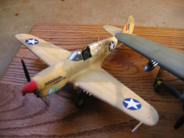 85th-FS-model-of-the-P-40F-flown-by-John-Martin.-Models-built-by-and-photo-via-James-Robbins