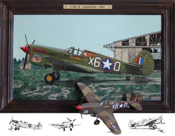 86th-FS-Erwin-R.-Silsbee-artwork-and-model-of-his-P-40-via-Tom-Silsbee