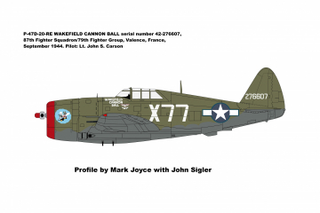 87th-FS-P-47-Wakefield-Cannon-Ball