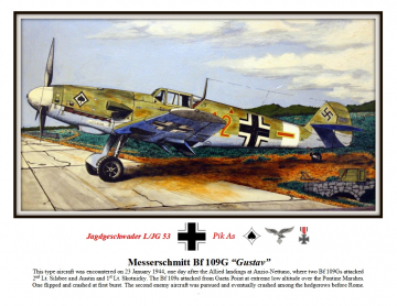 Bf-109G-painting-by-Erwin-R.-Silsbee-via-Tom-Silsbee