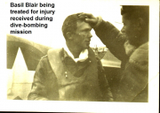 86th-FS-Basil-Blair-being-treated-for-injury-caused-by-flak-during-dive-bombing-mission.-Basil-Blair-collection-via-Alan-Blair