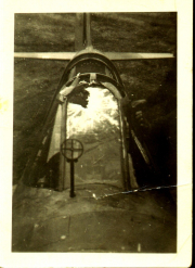 86th-FS-Basil-Blairs-P-40-damaged-by-flak.-Basil-Blair-collection-via-Alan-Blair