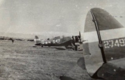 86th-FS-P-47-X47-in-background.-Robert-C.-Maratta-collection-via-Robert-C.-Maratta-Jr