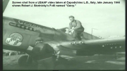 86th-FS-Robert-Skotnickys-P-40-Named-Gerry-at-Capodichino-Naples-Italy-January-1944.-Still-from-USAAF-film