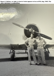 86th-FS-Royce-C.-McGarr-on-right-Aug.-1943.-Royce-C.-McGarr-collection