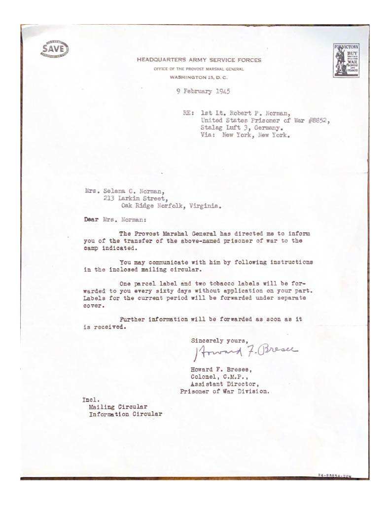POW-status-letter-9-February-1945